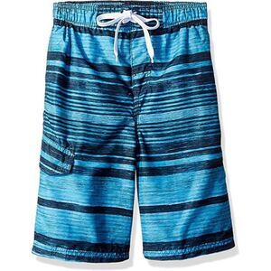 Kanu Surf Boys' Line Up Quick Dry‎ UPF 50+ Beach Swim Trunk, Size 7 Large